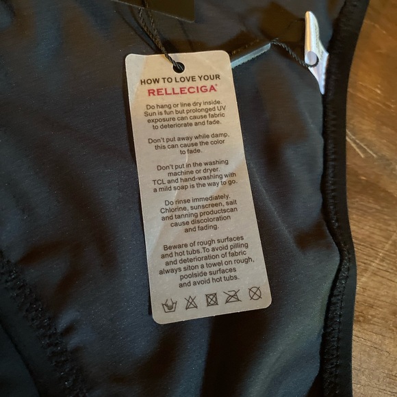 🏖️RELLECIGA High Cut High Waisted Bikini Bottom🏖️ NWT - Picture 11 of 13